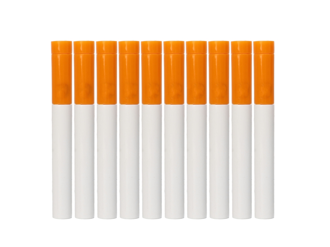 2026-tee De Golf De Plástico Con Apariencia De Cigarrillo Para Entrenamiento Reduce Fricción Y Efecto Lateral