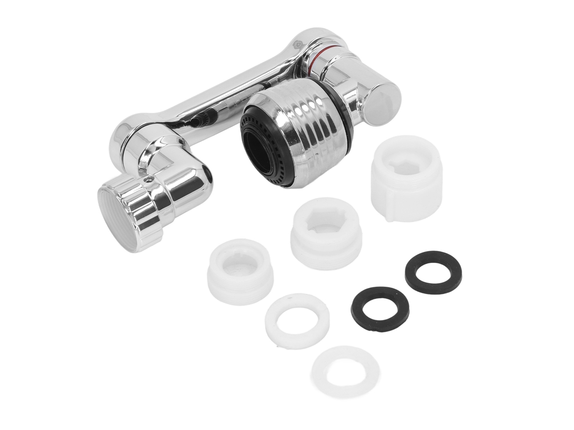 Extensor de grifo giratorio universal de 1080 grados para cocina y encimera