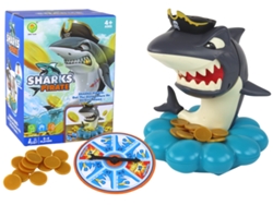 Juego arcade de piratas tiburón: rueda de dibujo de monedas explosivas B.active