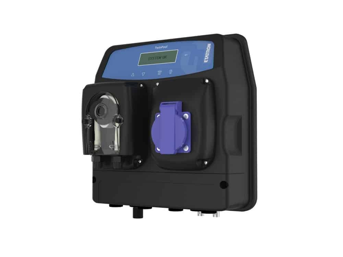 Control avanzado de piscinas pH ORP Schuko Smart Dose Control inteligente de piscinas Gestión integrada de electrólisis salina