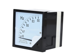 Medidor de frecuencia de panel cuadrado 2026as 45-55 Hz CA 380 V Probador analógico de precisión 1.5