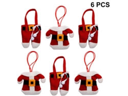 Pantalones festivos de Papá Noel, perfectos para bolsas de dulces navideños