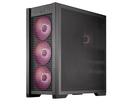 Caja Semitorre ATX ASUS TUF GAMING GT302 TG ARGB (Negro - Multicolor - ATX - mATX - Midi-Tower)