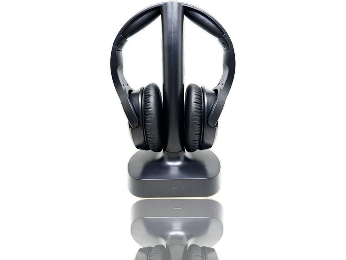 Auscutadores Bluetooth ROADSTAR HED2490GHBT (Over Ear - Micrófono - Negro)
