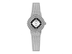 Reloj de pulsera para mujer Bs Bee Sister Fa1659 con cadena, estilo espiga de trigo, diseño sencillo y elegante.