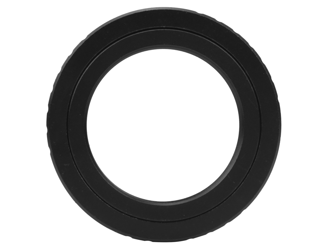 Anillo adaptador para telescopio astronómico y cámara réflex Canon, fabricado en aleación de aluminio con enfoque manual.