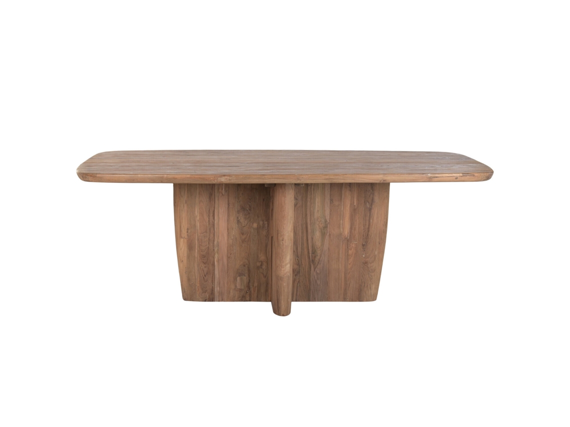 Mesa Comedor Teca Reciclada Natural 220x110x78cm