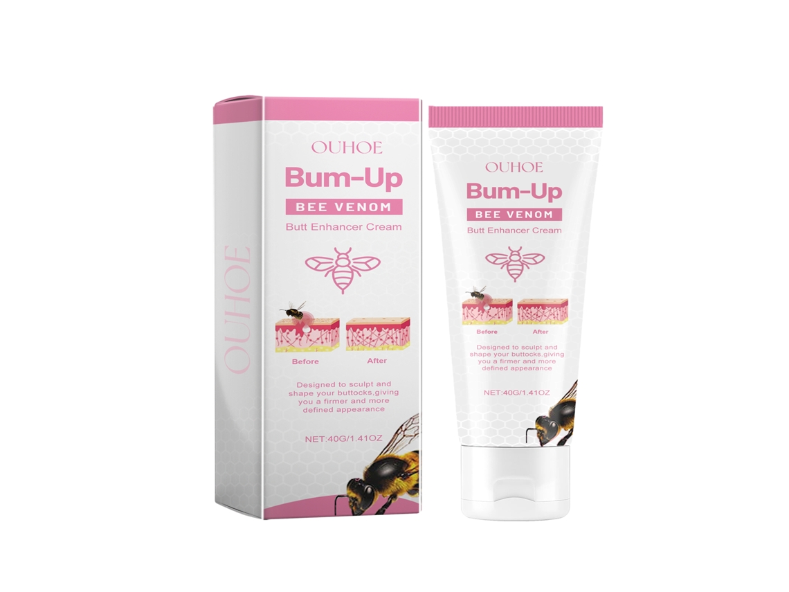 Crema reafirmante para glúteos con veneno de abeja