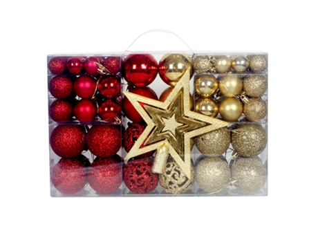 101 Uds adornos de bolas de Navidad decoración de árbol de Navidad