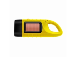 Linterna Led Portátil Con Dinamo Recargable Manual Y Solar, Linterna Para Tienda De Campaña, Luz De Emergencia De Alto Brillo Para Acampar Y Hacer Senderismo.