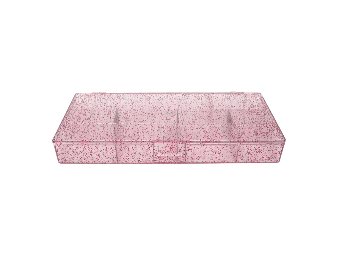 Caja Organizadora Con Tapa Sellada Y Múltiples Compartimentos Para Peluquerías Y Hogar Almacenamiento De Pequeños Artículos