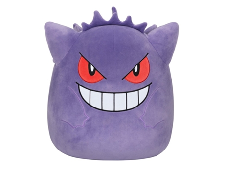 Peluche POKEMON Squishmallows Gengar (Edad Mínima Recomendada: 3 años - 25 cm)