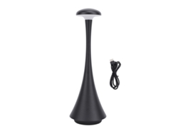 Lámpara De Mesa Led Inalámbrica Recargable Con 3 Temperaturas De Color, Control Táctil Y Ajuste Continuo Del Brillo.