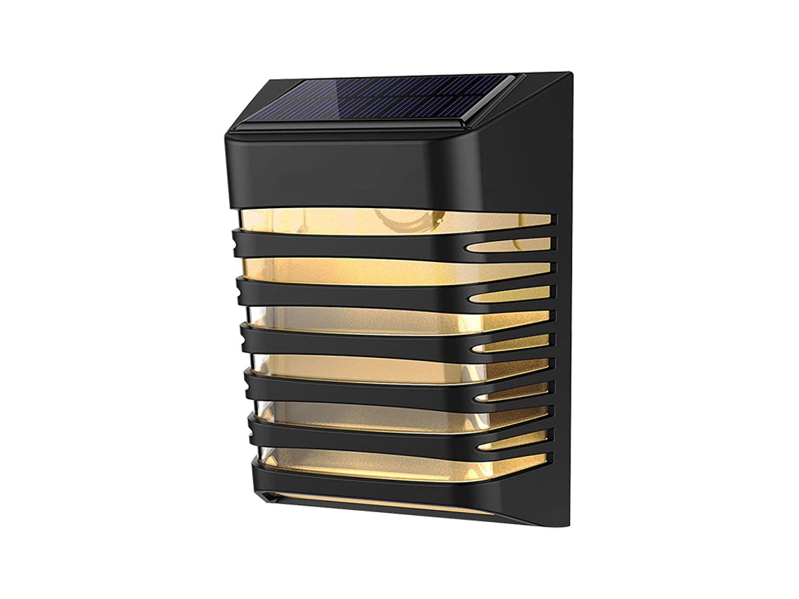 Aplique Solar De Pared Exterior Impermeable - Juego De 2