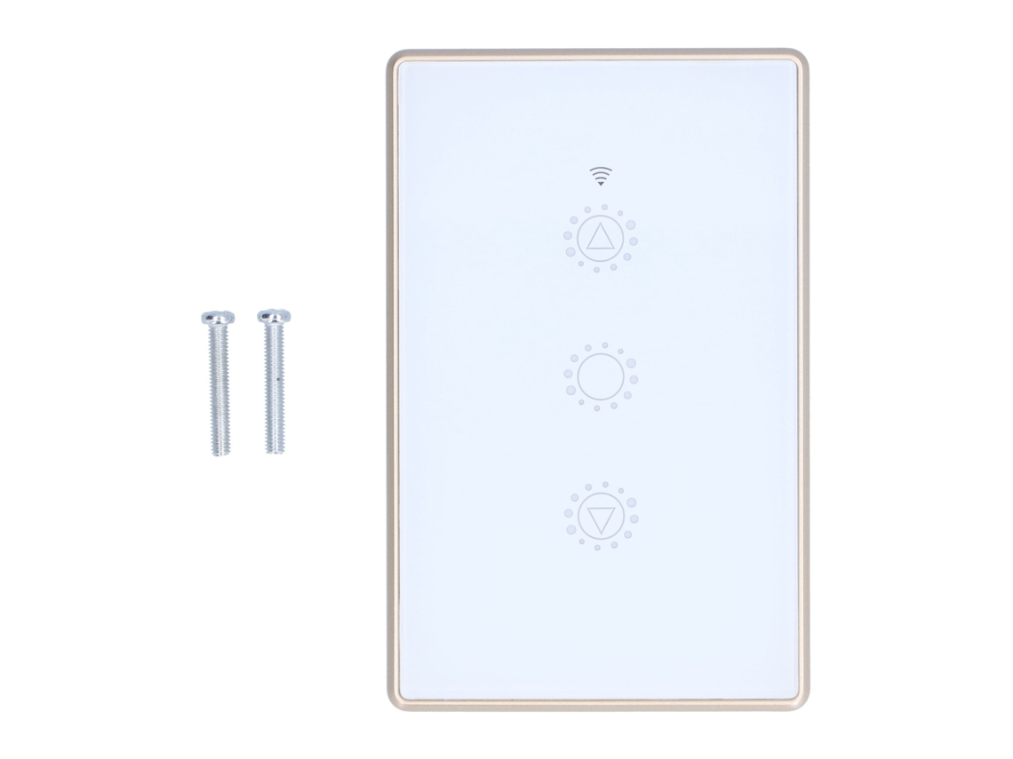 2026-interruptor Inteligente Wifi Para Cortinas Y Dimmer Control Remoto Tuya Marco Metal 95