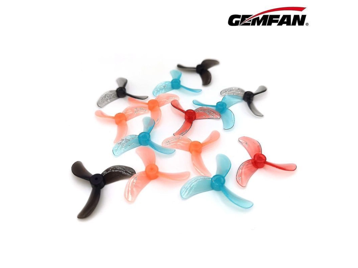 16 Piezas (8 Pares) De Hélices Gemfan 1608 De 40 Mm, 3 Palas, Pc, 1 Mm Y 1,5 Mm Para Drones Micro Whoop Fpv Racing Freestyle Tinywhoop Diy.