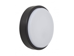 Surf Exterior al aire libre Luz de pared 12W Policarbonato Negro