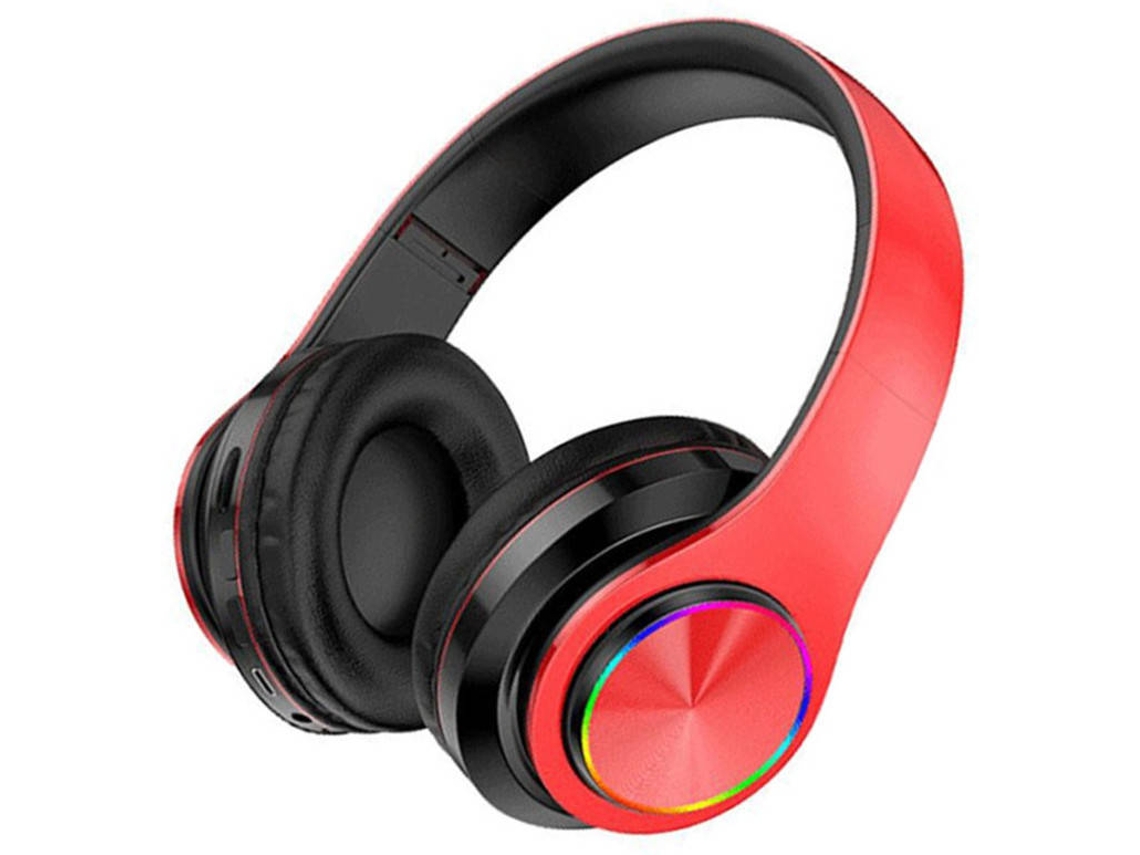 Auriculares Bluetooth INTERSTELLAR Led (On Ear - Negro)