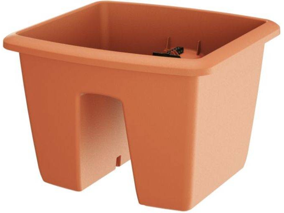 Maceta PROSPERPLAST Respana Railing (Naranja - 28.8 x 29.8 x 20.9 cm)