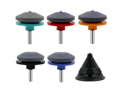 Afiliador De Cortacésped 5 Piezas Con Equilibrador De Cuchillas Accesorios Para Taladro Jardinero