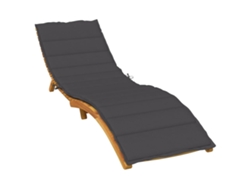 Almofadã£o Para Espreguiã§adeira 200x60x4cm Mesclado Tecido Dkd Home Decor