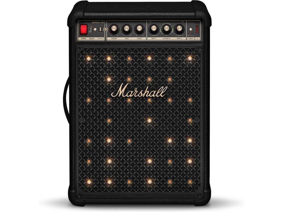 Altavoz Bluetooth MARSHALL Bromley 450 (Autonomía: Hasta 30 h - Negro)  