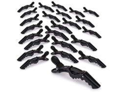 Juego De 24 Pinzas Para El Cabello Tipo Cocodrilo: Profesionales, Duraderas Y Antideslizantes Para Mujeres Y Hombres.