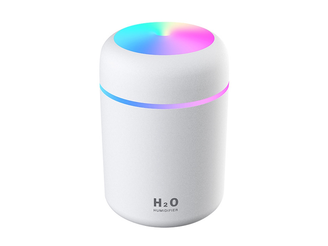 Mini humidificador USB colorido con 2 modos de niebla