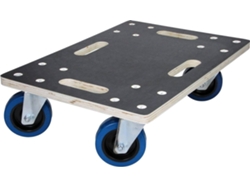 Plataforma de carga ECD 35x50cm con ruedas para translado muebles hasta 800kg