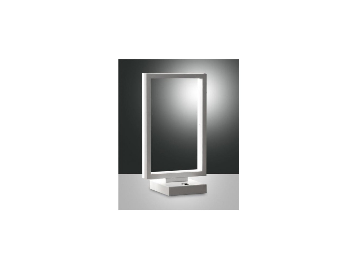 Lámpara de mesa LED BARD 15W Blanco 3394-30-102 FABAS LUCE