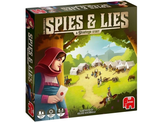 Juego de Mesa DISET Spies & Lies - A Stratego Story (Portugués - Edad Mínima: 8)