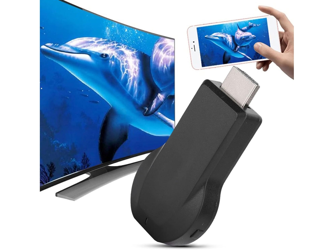 Adaptador Hdmi Para Tv Com Wi, Fi Integrado, Compatível Com Wi, Fi De 2, 4 Ghz, Compatível Com Airplay, Miracast E Dlna