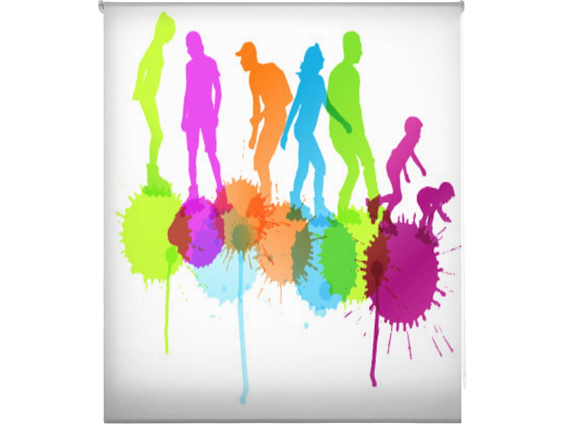 Estor Enrollable HAPPYSTOR Estampado Digital Juvenil HSCJ5957 195x180 cm