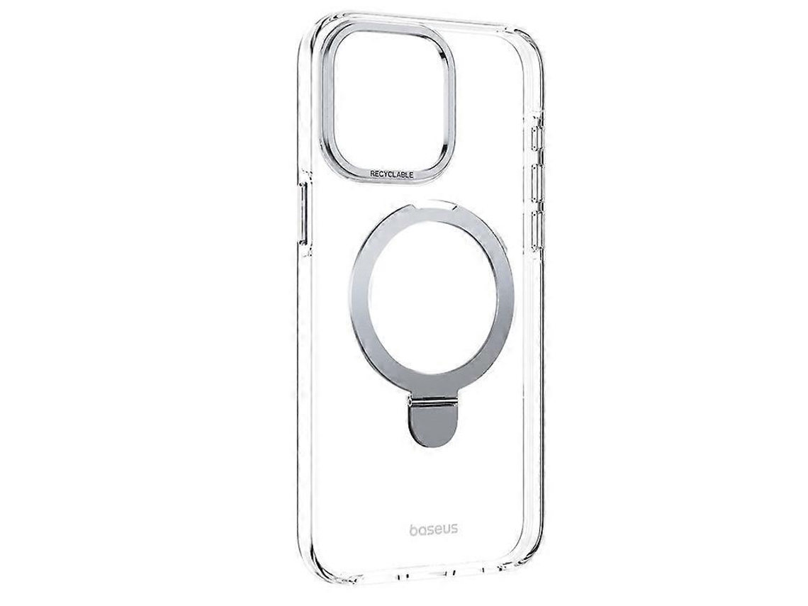 Funda Transparente Smart Ring Series Compatible Con Iphone 14 Pro Max, Compatible Con Magsafe, Funda De Pctpu Anticaída Con Soporte