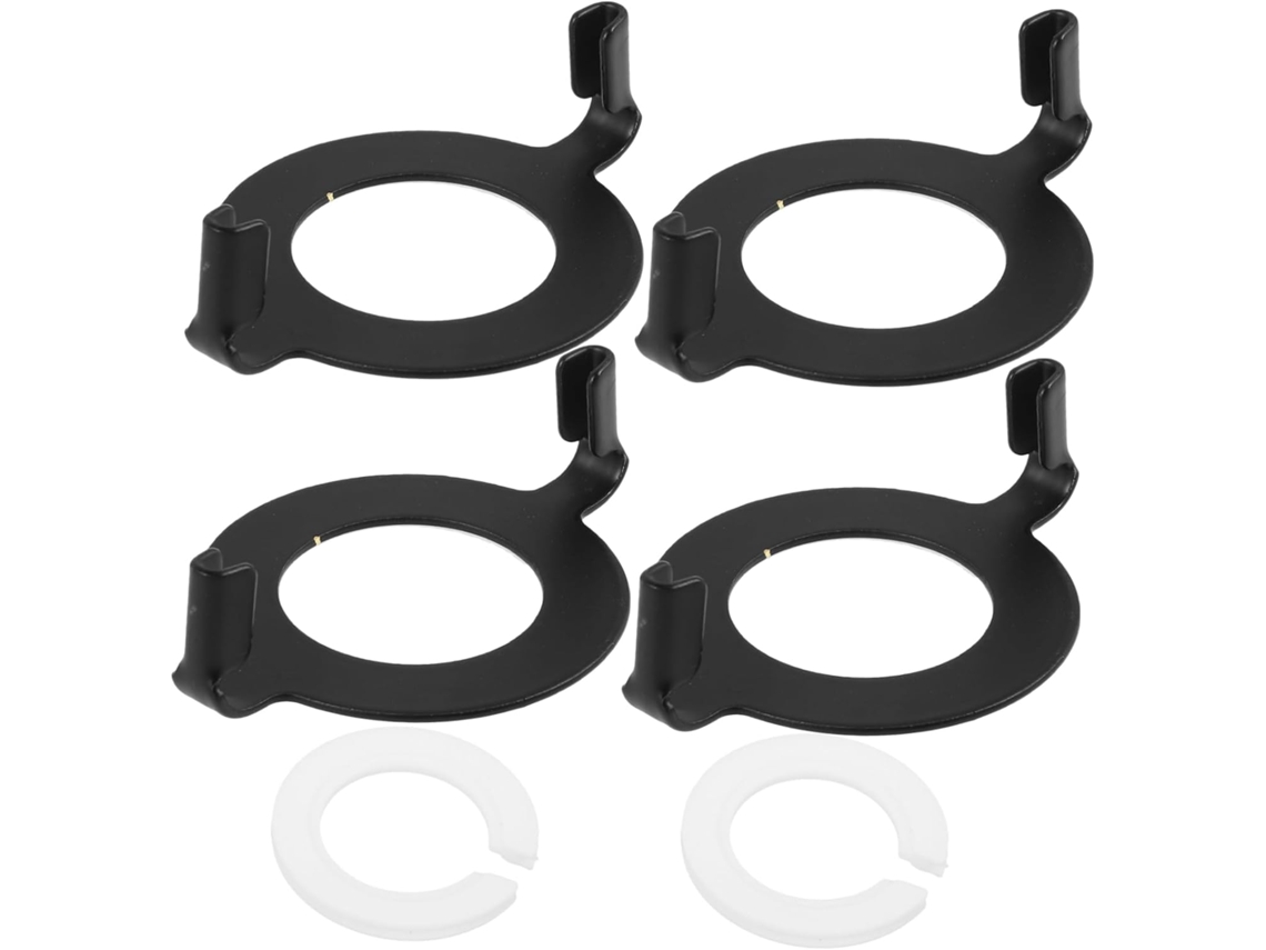 2 Juegos De Anillos Adaptadores Para Persianas Convertibles Para Una Fácil Instalación