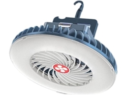 Ventilador De Escritorio Led Usb Lámpara Tienda Campaña Multifuncional Impermeable Recargable Camping
