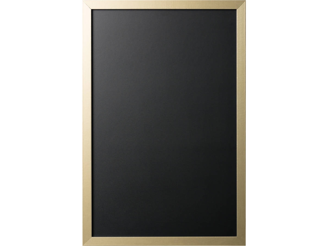 Pizarra BI-OFFICE Gold & Silver Marco Dorado (60x40cm - Magnético: No)