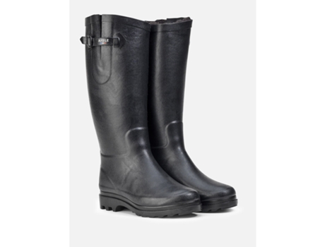 Botas de Mujer AIGLE Lluvia Aiglentine Negro (38)