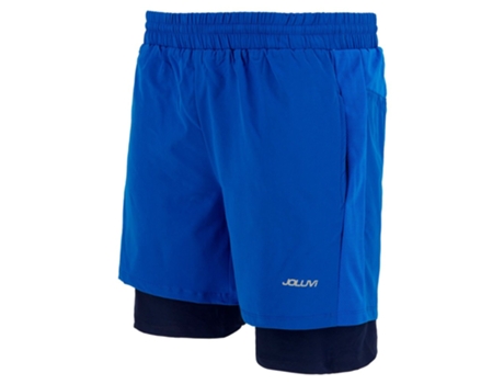 Calça JOLUVI Calções Meta Duo Azul 2XL Homem
