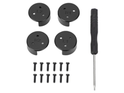 Fundas protectoras de aleación de aluminio resistentes al polvo Danu 4 para el motor del dron Avatar 2 (Negro)