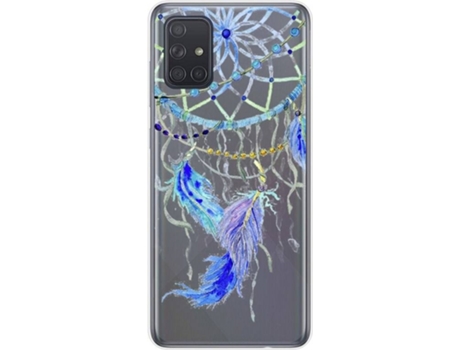 Carcasa Samsung Galaxy A71 5G TUMUNDOSMARTPHONE Dibujos Transparente Multicolor