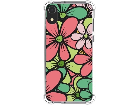 Carcasa iPhone XR TUMUNDOSMARTPHONE Dibujos Antigolpes Flores 02 Multicolor