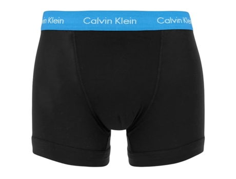 Conjunto de Bóxeres CALVIN KLEIN Katoen/elastaan Negro - 3pcs (S)