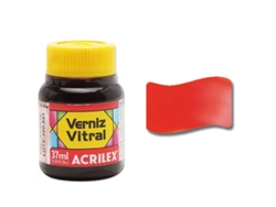 ACRILEX Barniz Vidrieras 37Ml Coral 586