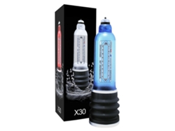 Bomba De Agua Para Pene Profesional X30 Azul 3.3x8.7in Entrenador Para Erección
