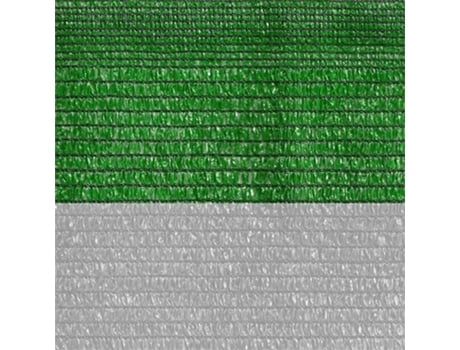 Malla De Sombreo BONERVA Ratcher Verde-blanca Rollo 4x100 Metros