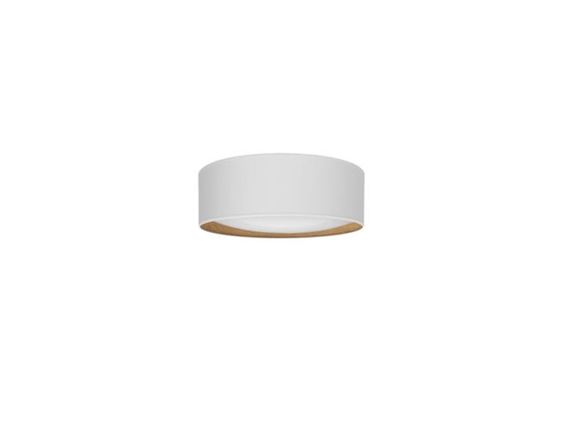 Lámpara de techo 72w Tania Blanco/Madera clara 14x50x50 cm 5616lm 3000k,4000k,6500k Fabrilamp