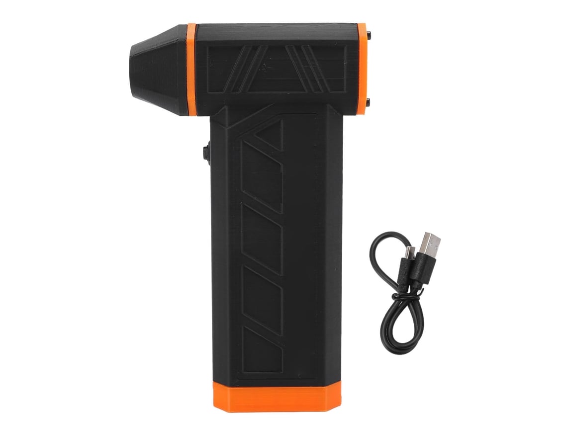 Soplador De Aire Eléctrico Inalámbrico De 140000 Rpm Con Batería Recargable De 8000 Mah Y Ventilador Turbo Para Limpiar Teclados, Automóviles Y Hogares.
