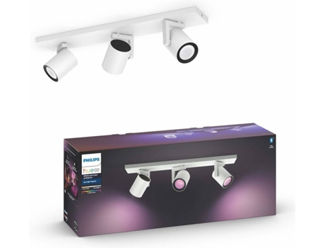 FOCO BRANCO TRIPLO ARGENTA PHILIPS HUE