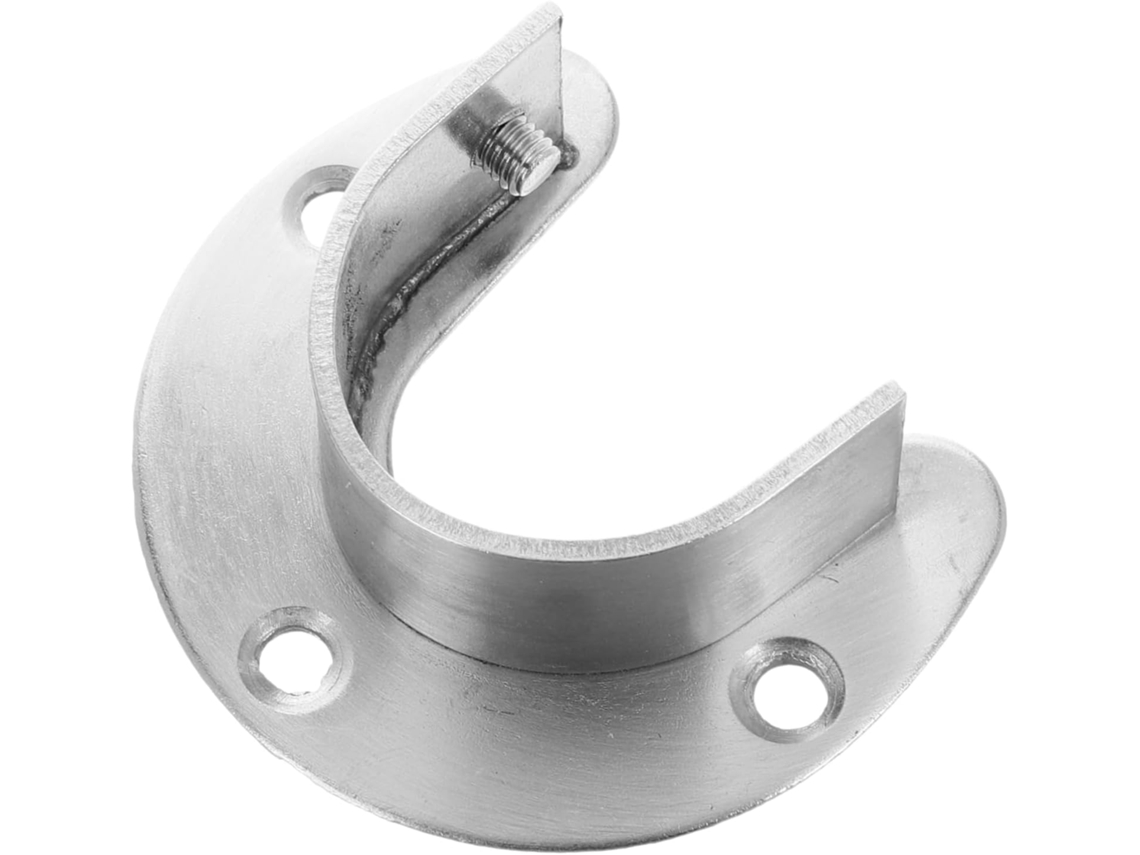 Suportes Para Varão De Cortina Com Flange Em Aço Inoxidável Para Assento De Varão De Cortina, Adequa